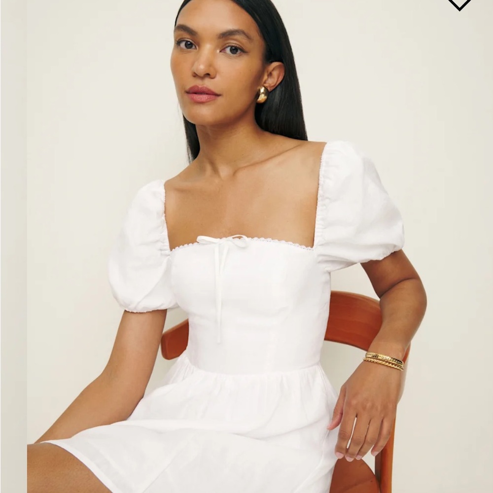Reformation Malvina Linen Dress NWT - Picture 2 of 6